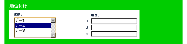 順位付けイメージ